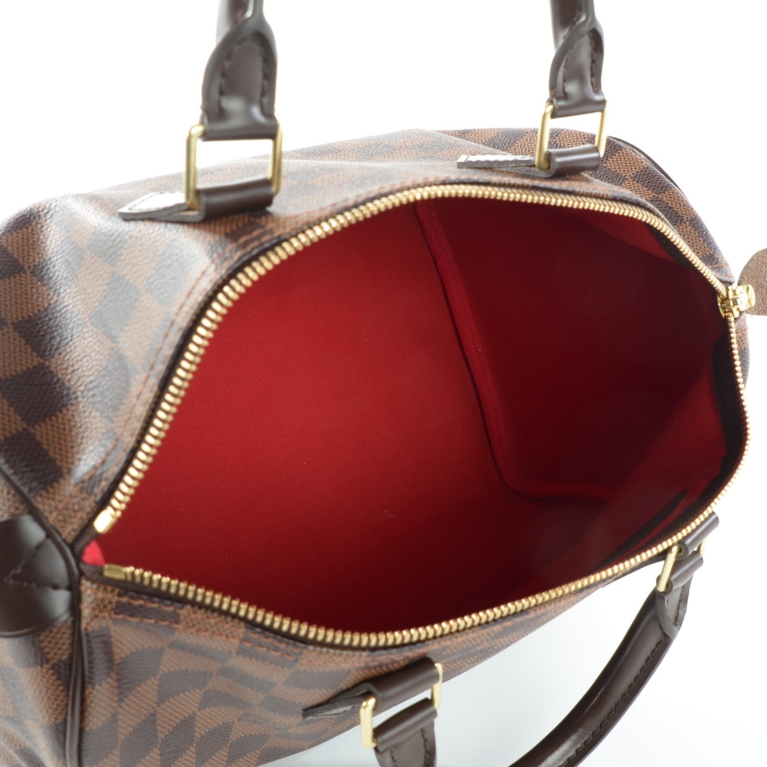 Louis Vuitton Damier Ebene Speedy 30 9 of 9