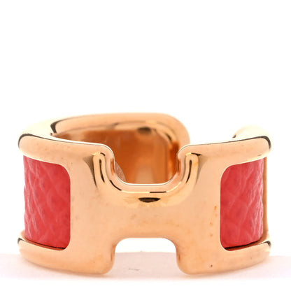 Hermes Epsom Olympe Ear Cuff PM Orange 1 of 3