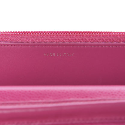 Chanel Caviar Quilted Wallet on Chain WOC Pink 9 of 11
