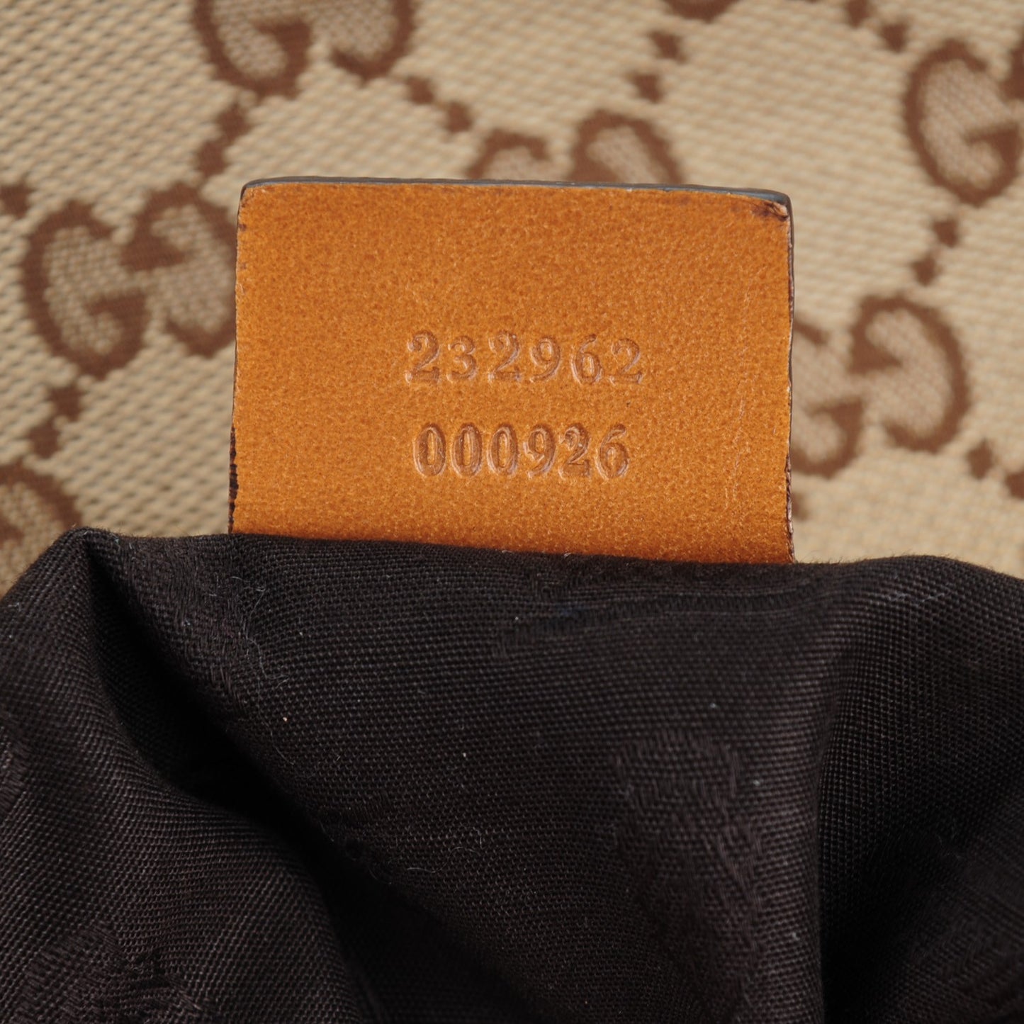Monogram Medium GG Twins Hobo Tan