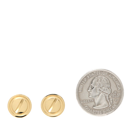 Cartier 18K Yellow Gold LOVE Cufflinks 2 of 5