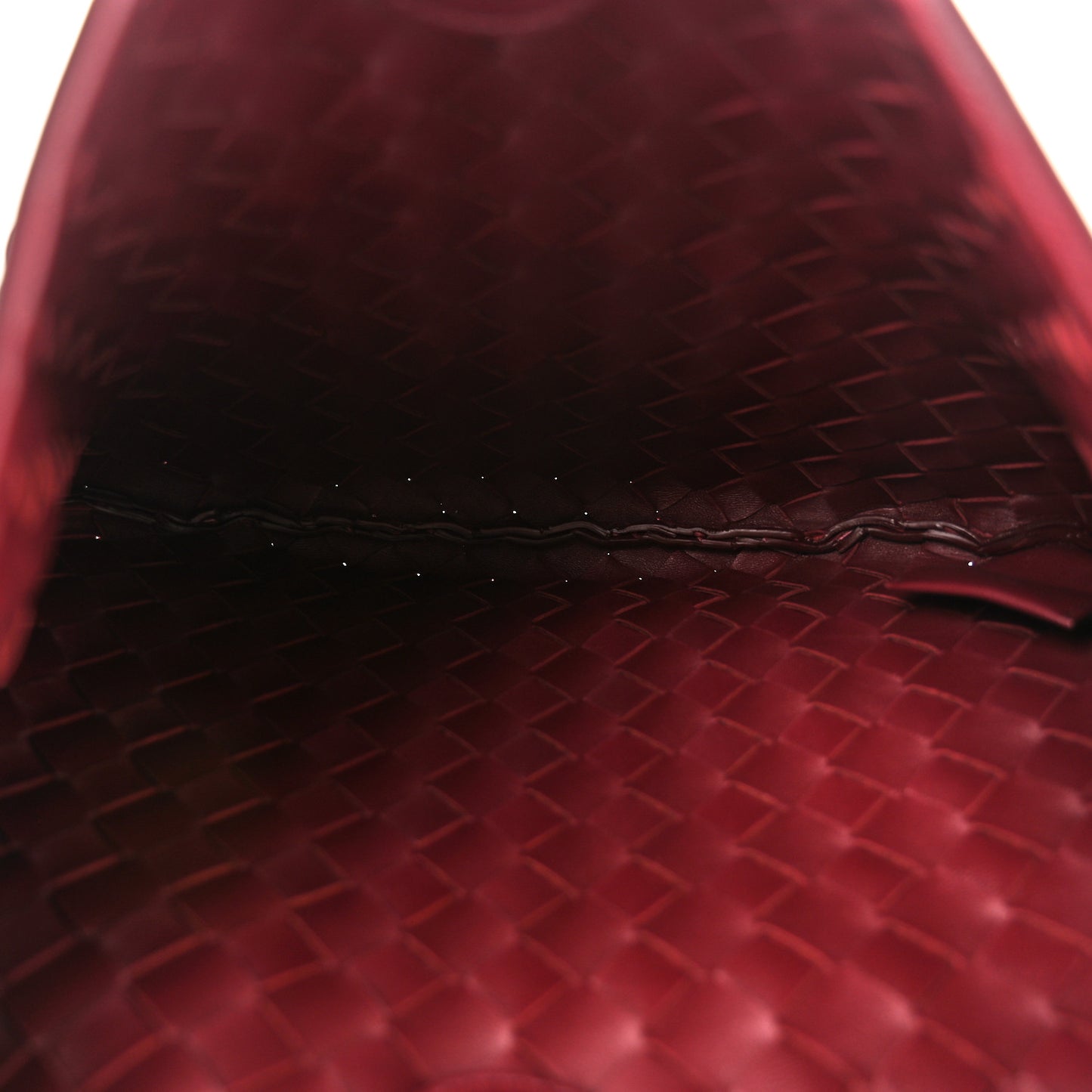 Nappa Intrecciato Sardine With Chain Bag Barolo