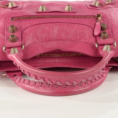 Balenciaga Agneau Giant 21 Rose Gold Hardware City Cyclamen Fucsia 8 of 8