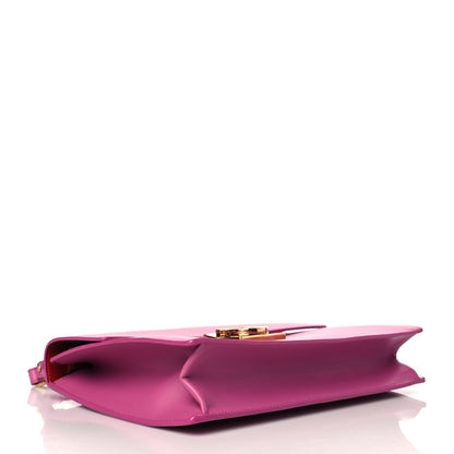 Salvatore Ferragamo Calfskin Gancio Lock Marisol Satchel 4 of 9