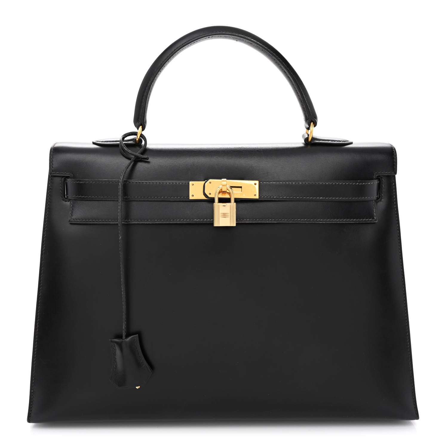 Hermes Box Kelly Sellier 35 Black 1 of 11