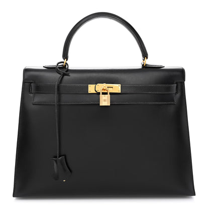 Hermes Box Kelly Sellier 35 Black 1 of 11