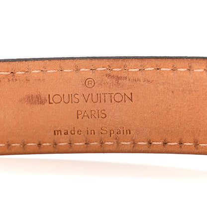 Louis Vuitton Damier Ebene 20mm Belt 80 32 5 of 8