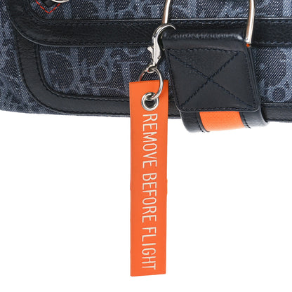 Christian Dior Monogram Flight East West Tote Blue 10 of 10