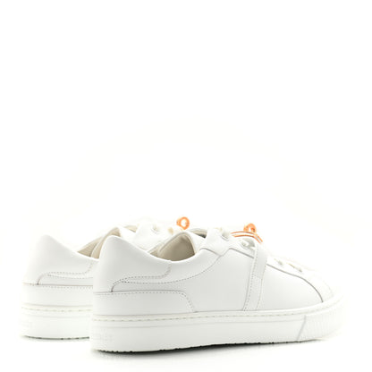 Hermes Calfskin Day Sneakers 37.5 White 4 of 11
