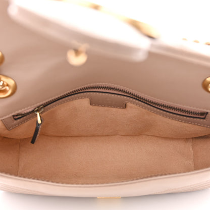 Gucci Calfskin Matelasse Small GG Marmont Shoulder Bag Porcelain Rose 5 of 10