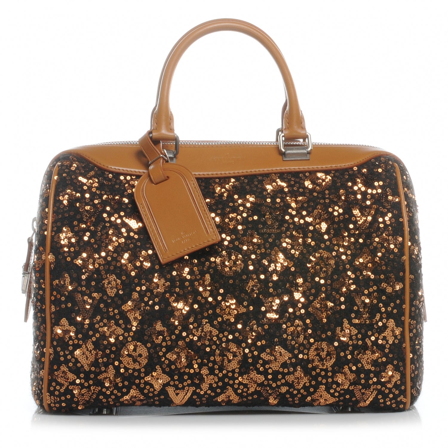 Louis Vuitton Sequin Monogram Sunshine Express Speedy Gold 1 of 8