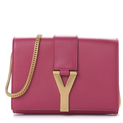 Saint Laurent Calfskin Small Classic Y Satchel Fuchsia 1 of 9