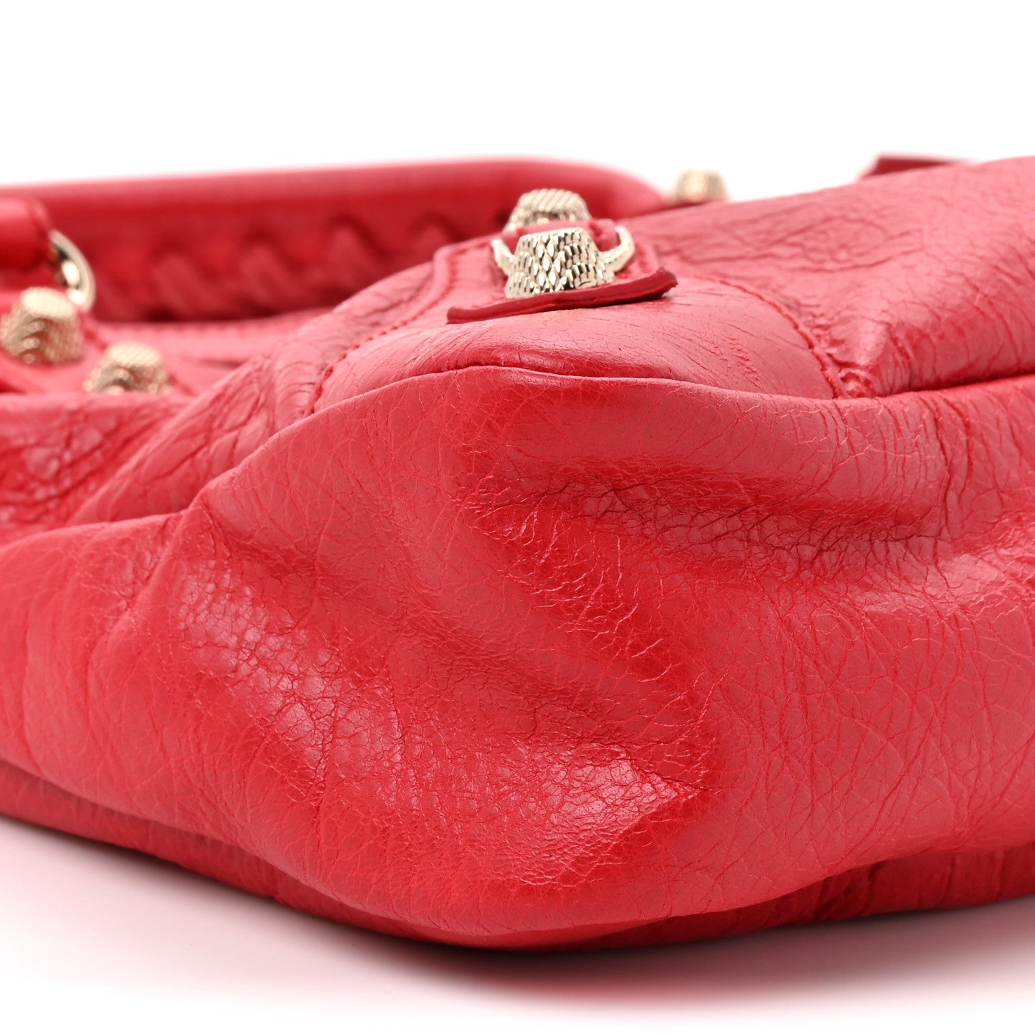 Balenciaga Agneau Giant 12 Gold Hardware Town Rouge Cardinal 10 of 10