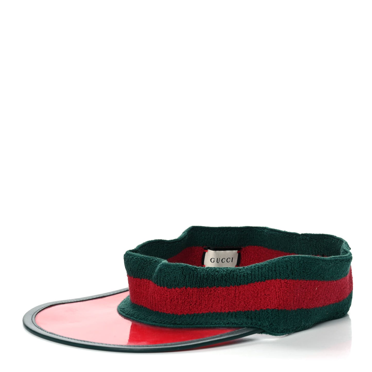Vinyl Web Visor L Green Red