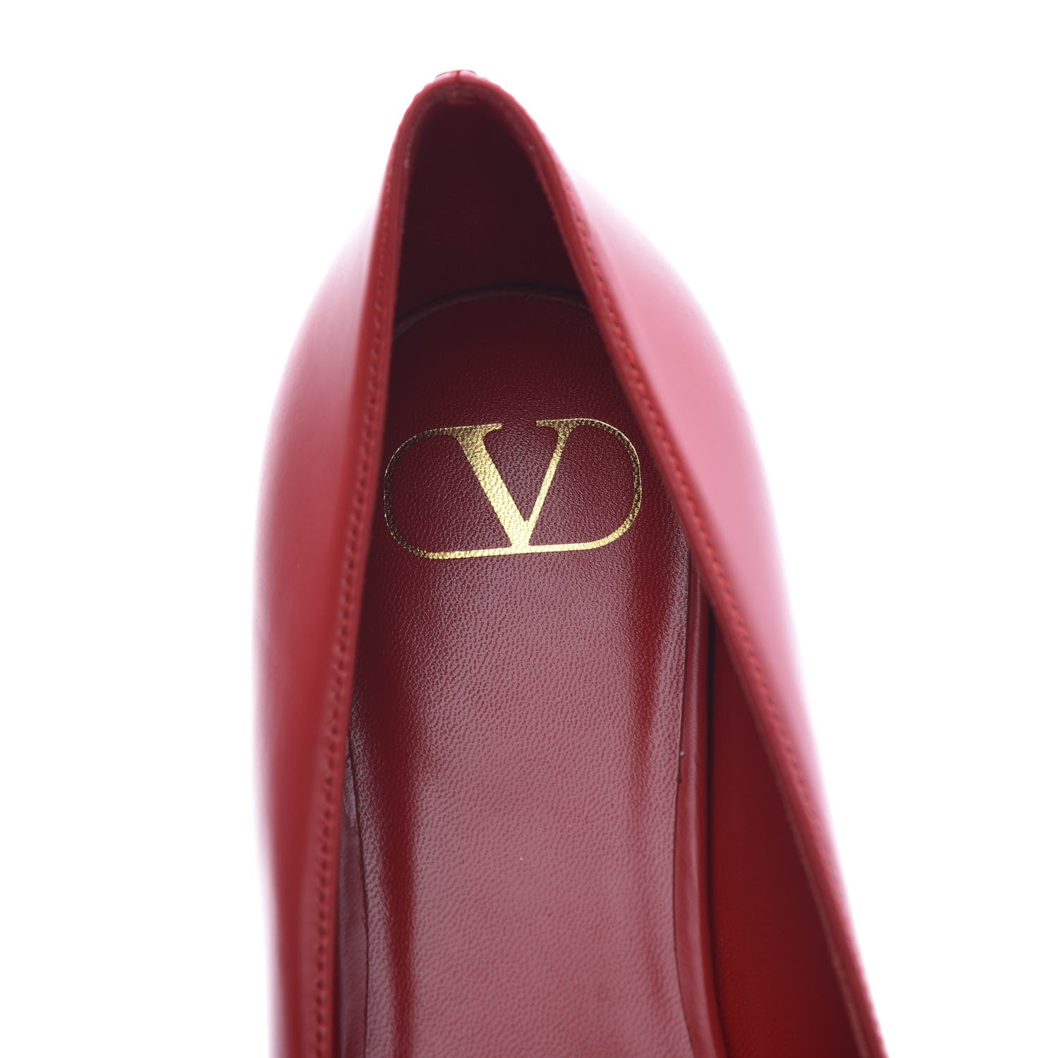 Valentino Garavani Nappa Vlogo Flats 38 Rosso Valentino 6 of 8
