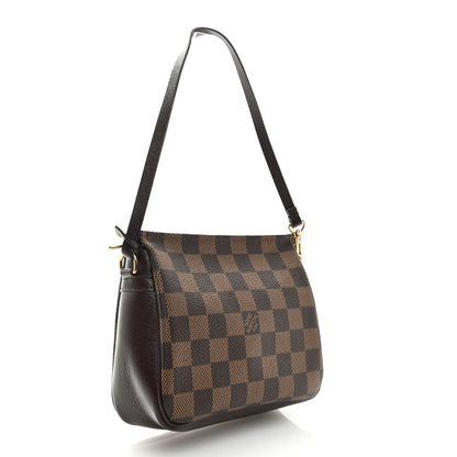 Louis Vuitton Damier Ebene Trousse Make Up Bag Pochette 3 of 8