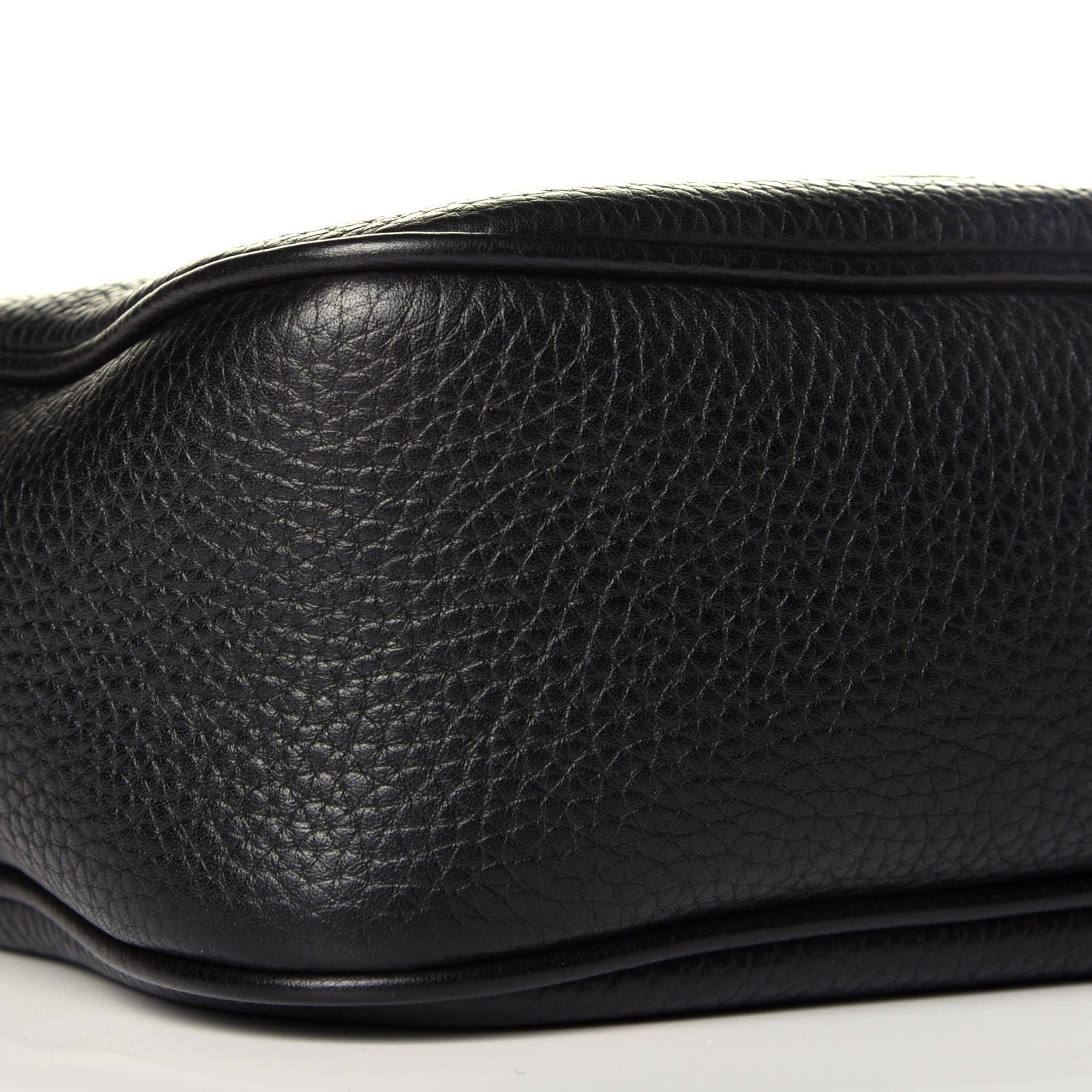 Gucci Pebbled Calfskin Small Soho Disco Bag Black 8 of 10