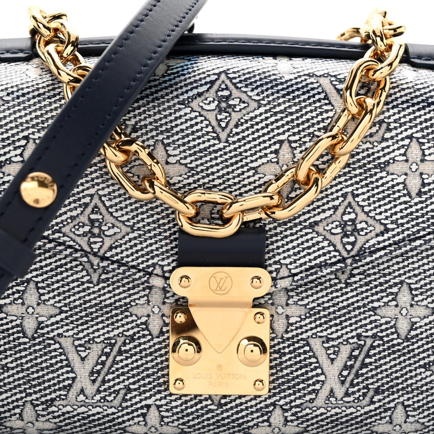 Monoglam Pochette Metis East West Blue