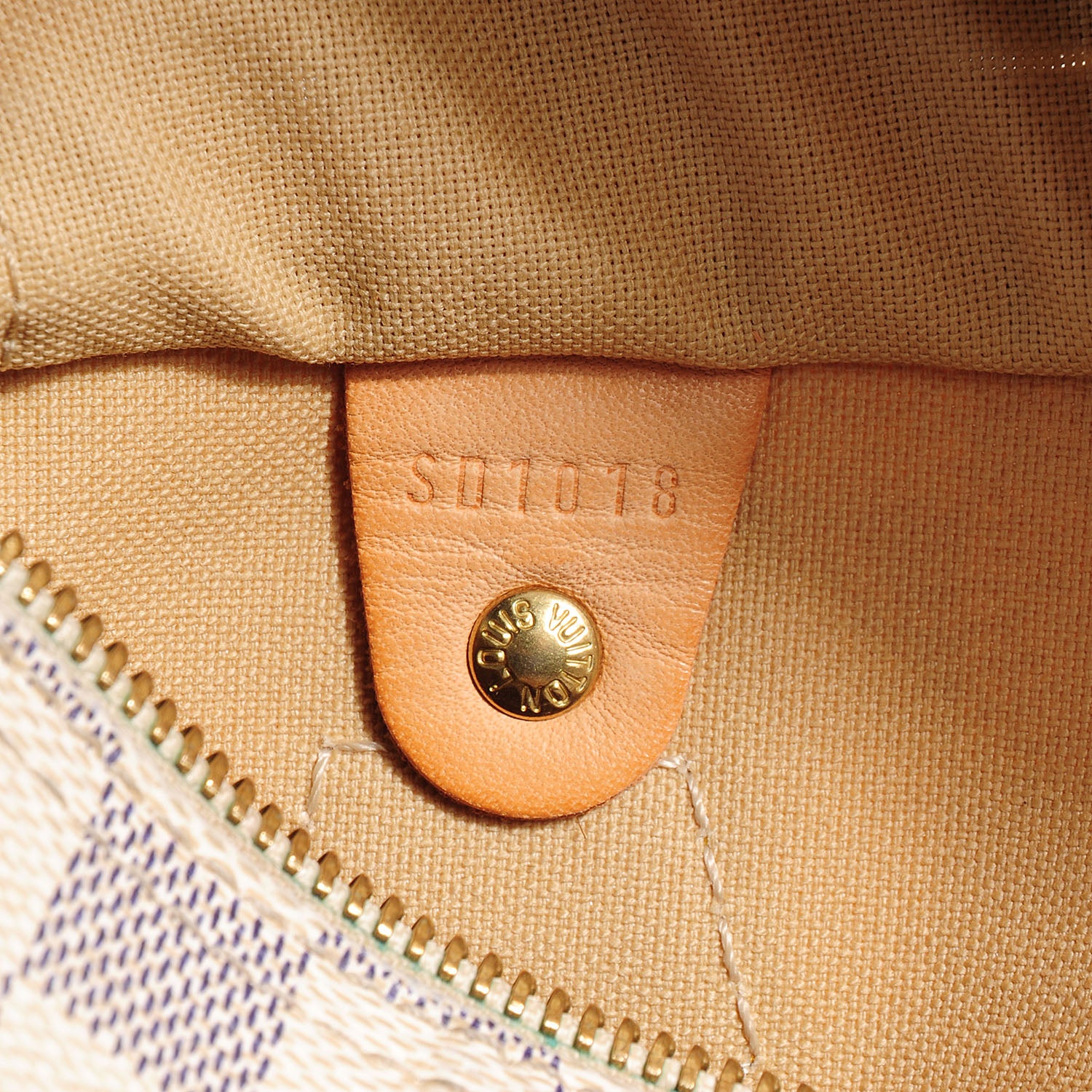 Louis Vuitton Damier Azur Speedy 25 6 of 7