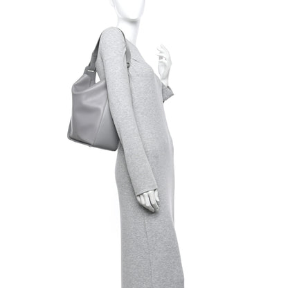 Balenciaga Calfskin Logo Embossed Small Tool 2.0 North-South Tote Balenciaga Grey 3 of 21