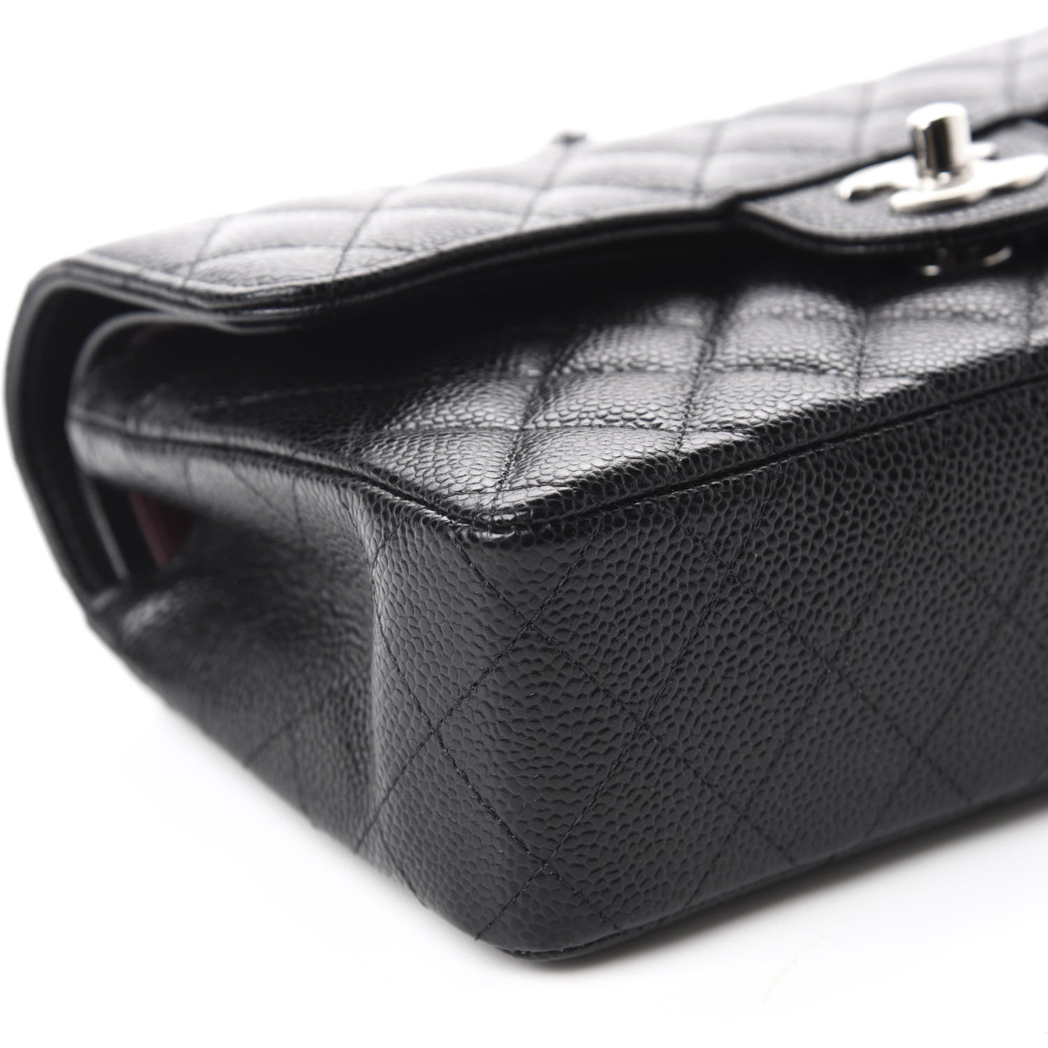 Chanel Caviar Quilted Small Double Flap Black 6 of 10