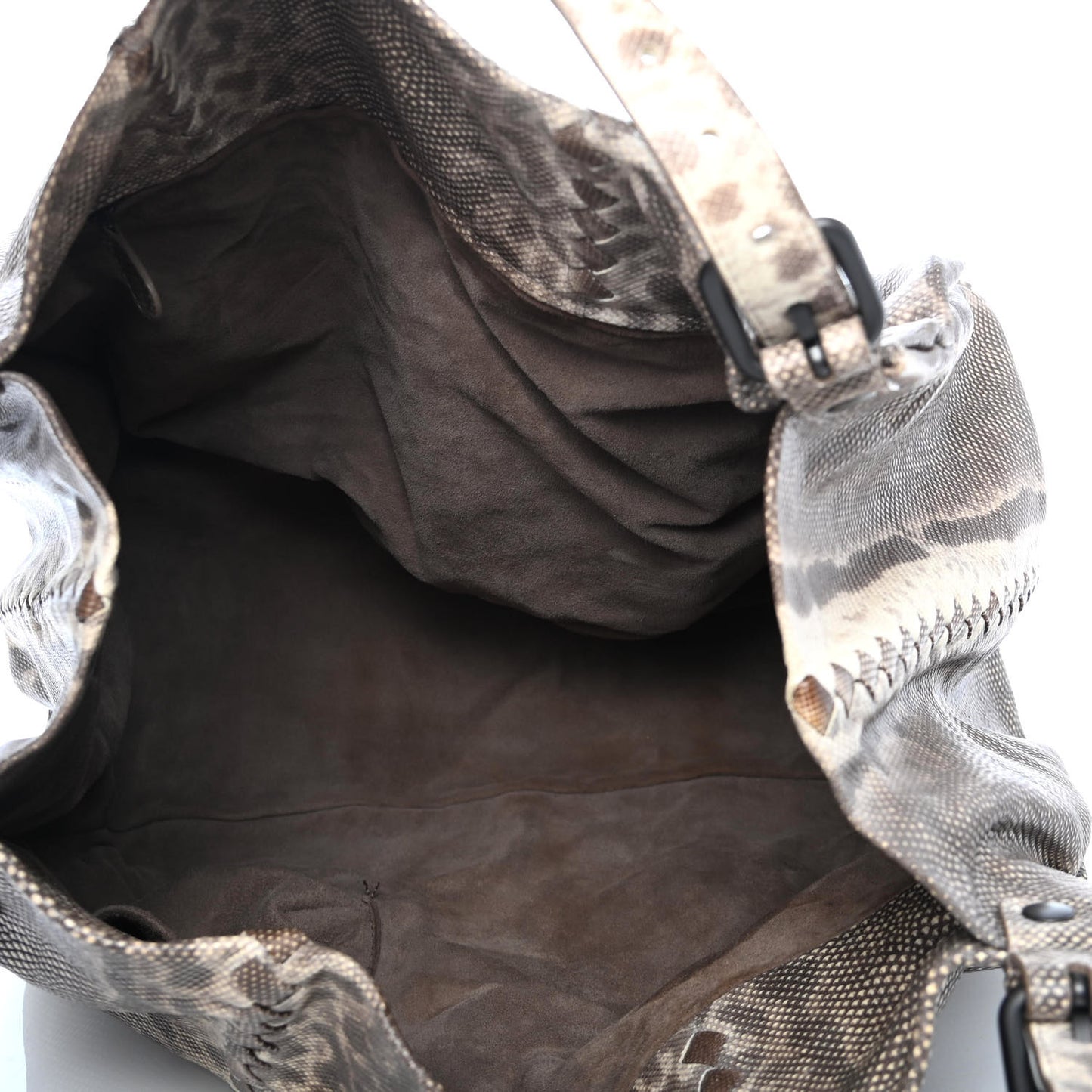 Intrecciato Karung Tote Grey