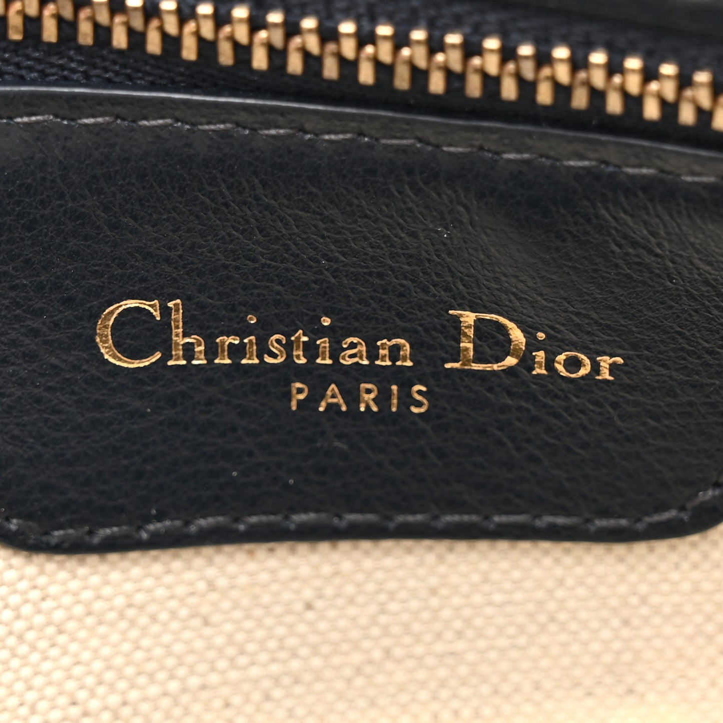 Oblique Double Saddle Pouch Navy Blue