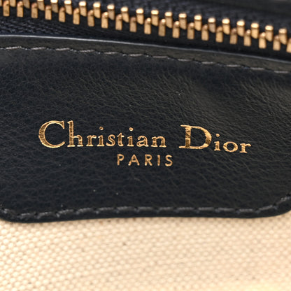 Christian Dior Oblique Double Saddle Pouch Navy Blue 6 of 11