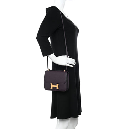 Hermes Evercolor Constance 18 Raisin 2 of 11