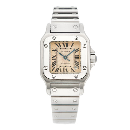 Cartier Stainless Steel 24mm Santos de Galbee Automatic Watch 1 of 5