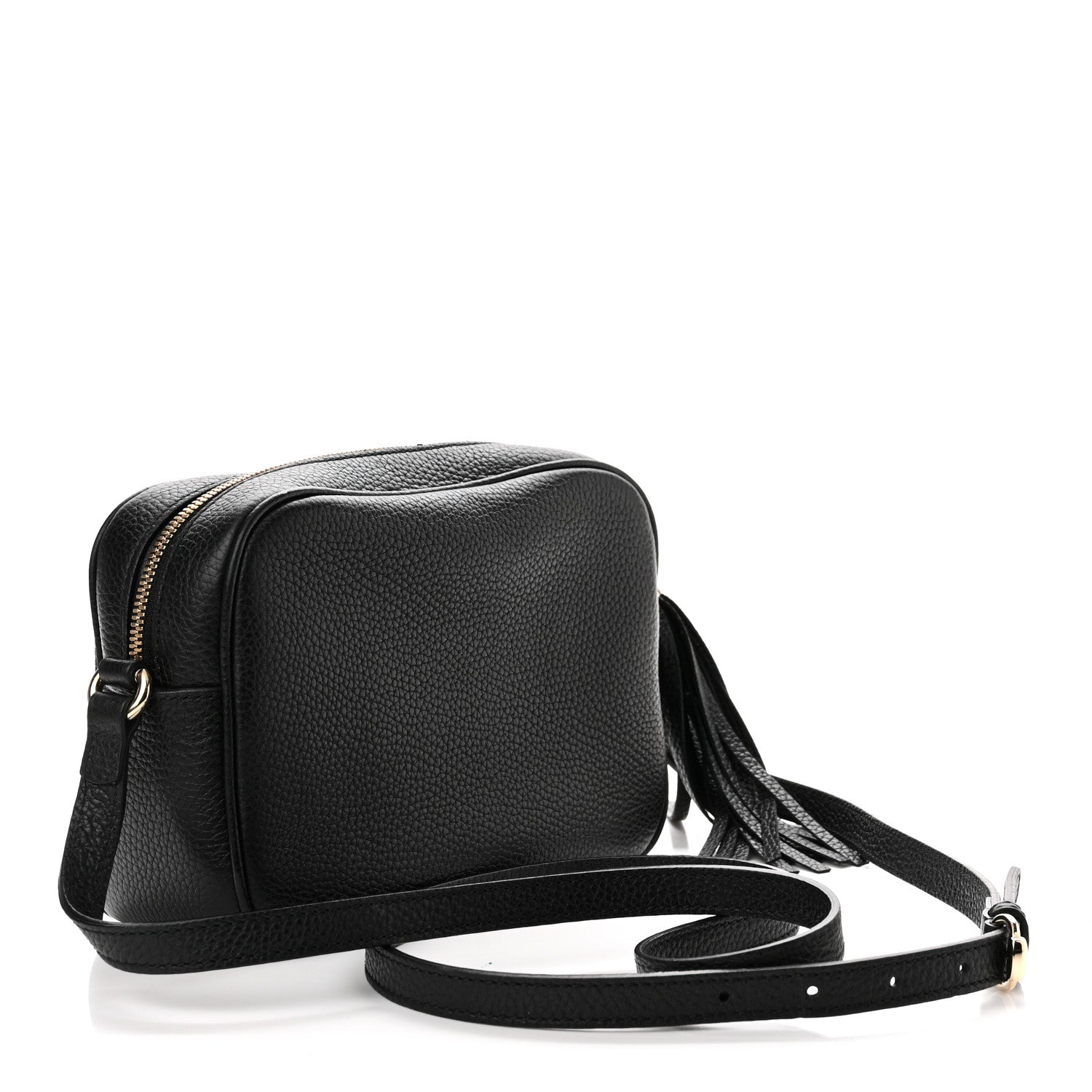 Gucci Pebbled Calfskin Small Soho Disco Bag Black 3 of 10