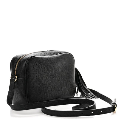 Gucci Pebbled Calfskin Small Soho Disco Bag Black 3 of 10