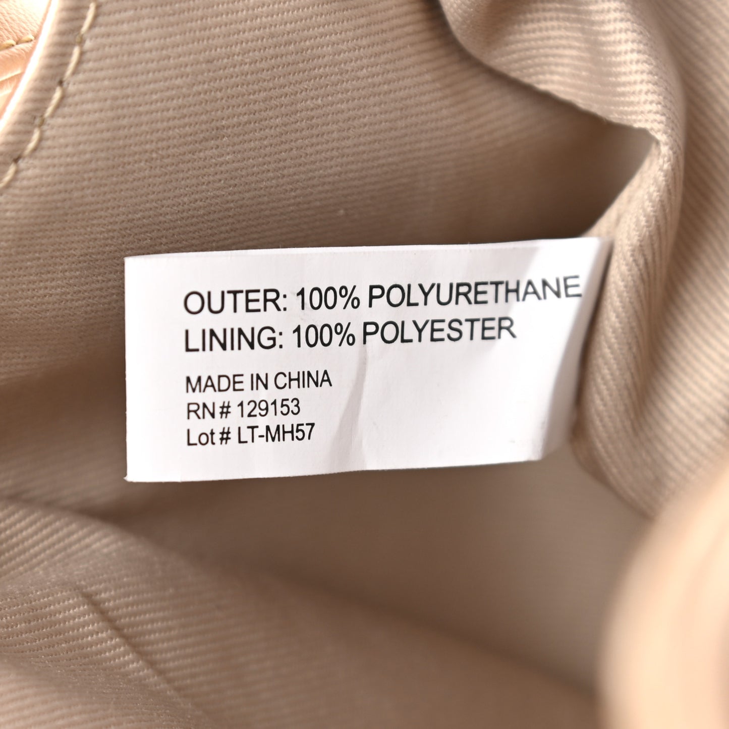 Metallic Vegan Leather Small Shopping Bag Gold