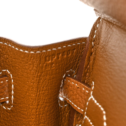 Hermes Togo Birkin 25 Gold 7 of 11