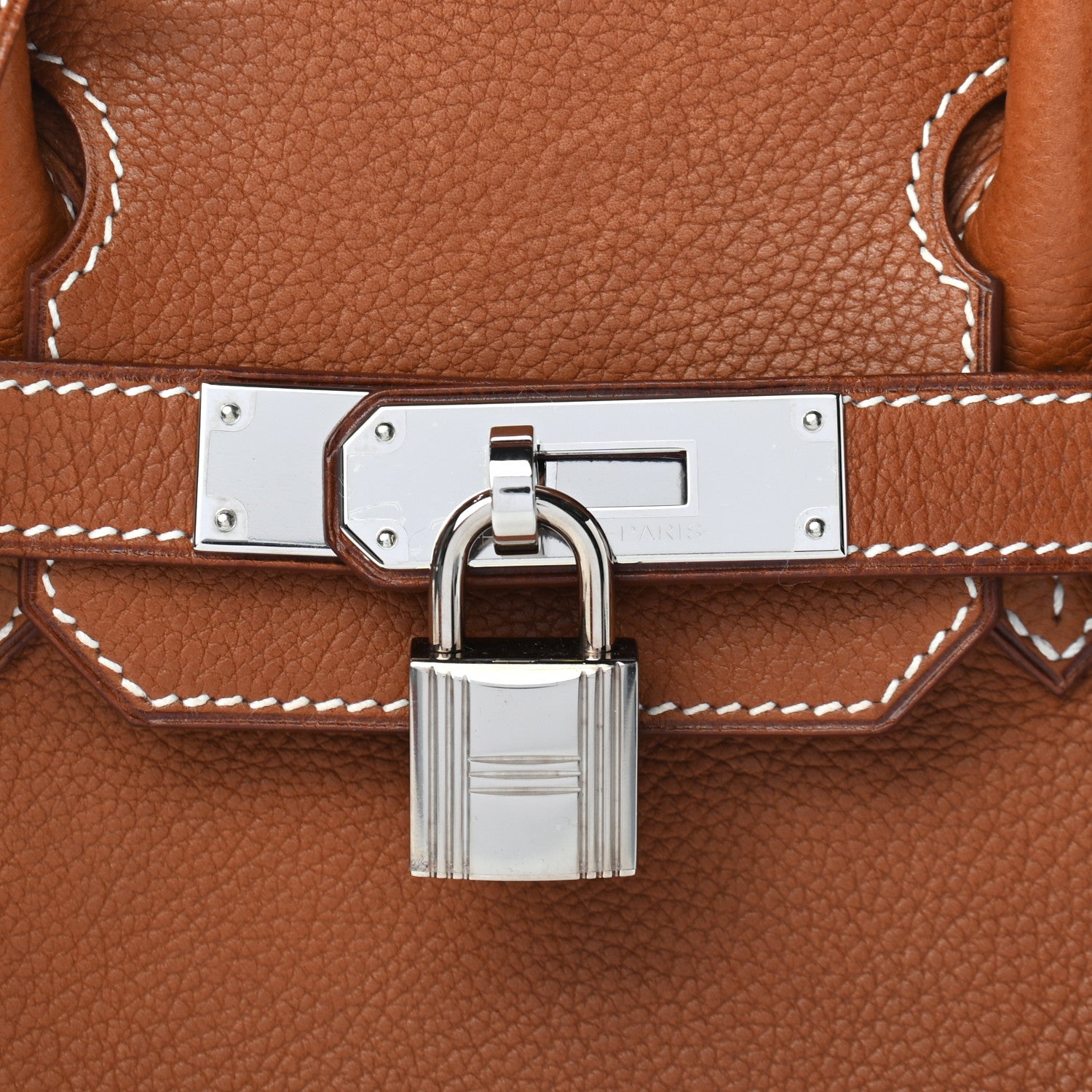 Hermes Natural Barenia Faubourg Birkin 30 Fauve 7 of 11