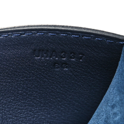 Hermes Togo Sac A Depeches 29 Messenger Bag Bleu Nuit 8 of 12