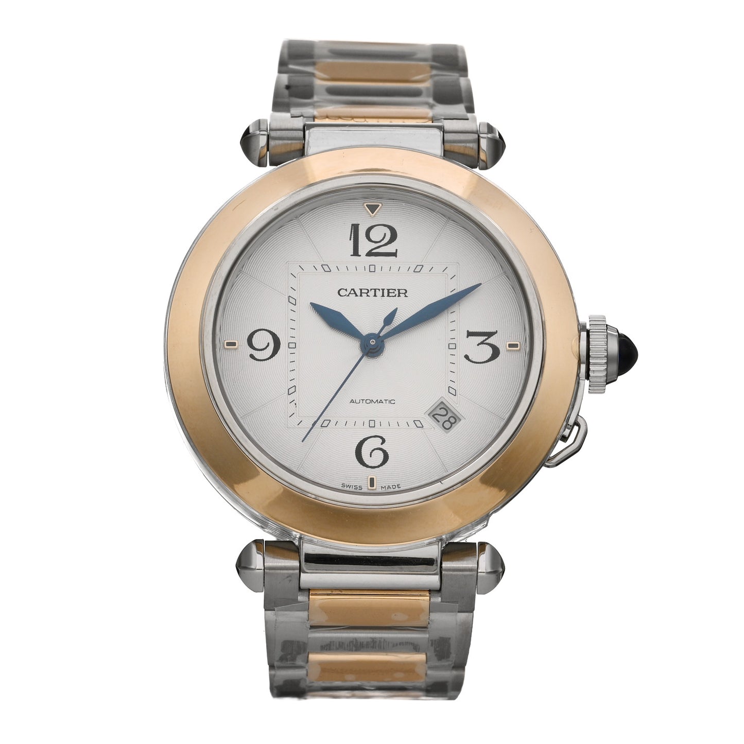 Stainless Steel 18K Yellow Gold 41mm Pasha C Automatic Watch