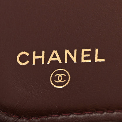 Chanel Caviar Quilted Zip Around Notebook Agenda Cover Black 6 of 9