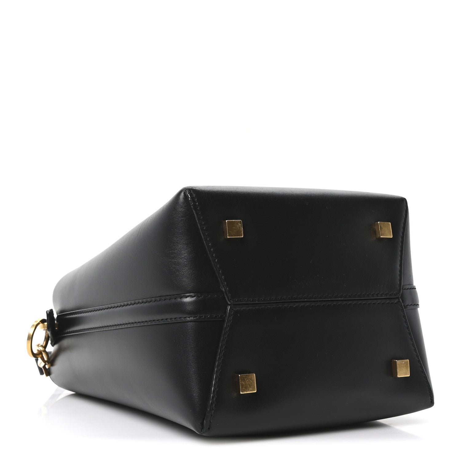 Saint Laurent Shiny Calfskin Le 37 Bucket Bag Black 4 of 9