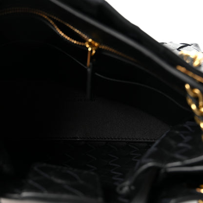 Bottega Veneta Nappa Intrecciato Small Andiamo With Chain Shoulder Bag Black 5 of 9