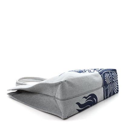 Burberry Canvas Large EKD Square Tote Knight 5 of 12