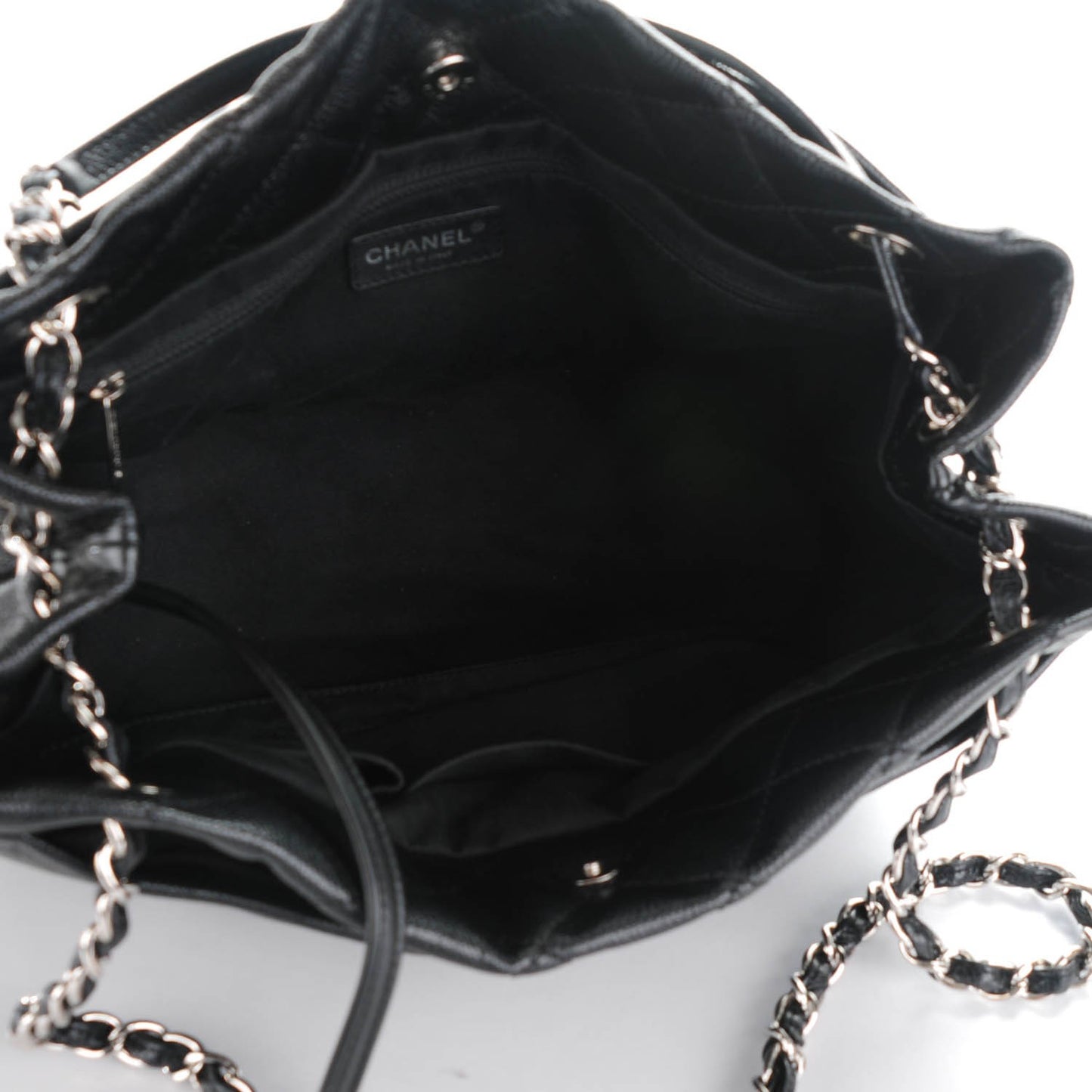 Caviar Quilted CC Timeless Soft Tote Black