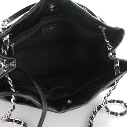 Chanel Caviar Quilted CC Timeless Soft Tote Black 5 of 7