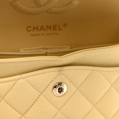 Chanel Caviar Quilted Small Double Flap Yellow 12 of 12