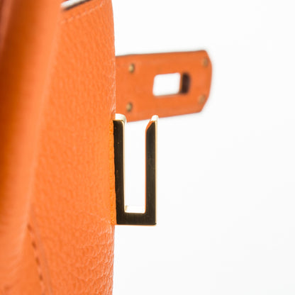 Hermes Togo Birkin 40 Orange 15 of 23