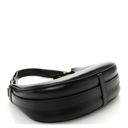 Celine Smooth Calfskin Medium Strap Ava Shoulder Bag Black 4 of 10