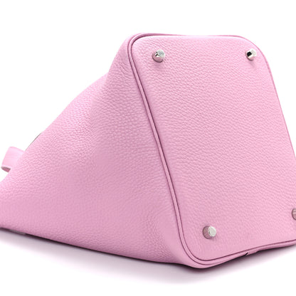 Hermes Taurillon Clemence Picotin Lock 22 MM Mauve Sylvestre 9 of 11