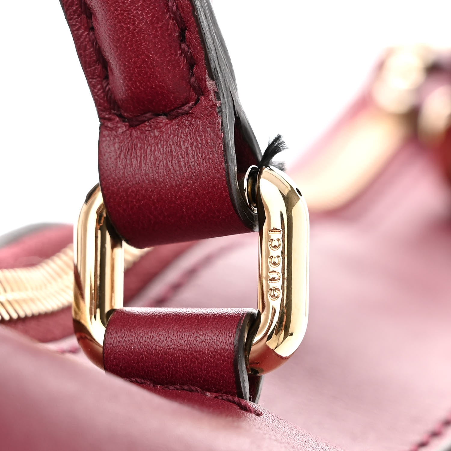 Gucci Guccissima Mayfair Top Handle Satchel Purple 11 of 11