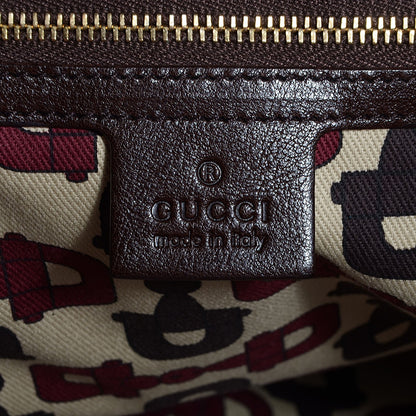 Gucci Guccissima Suede Medium Pelham Shoulder Bag Brown 6 of 7