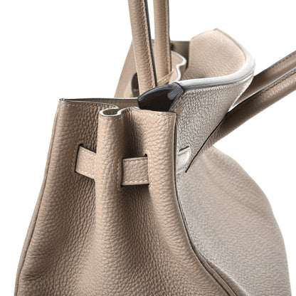 Hermes Togo Birkin 35 Gris Tourterelle 16 of 36